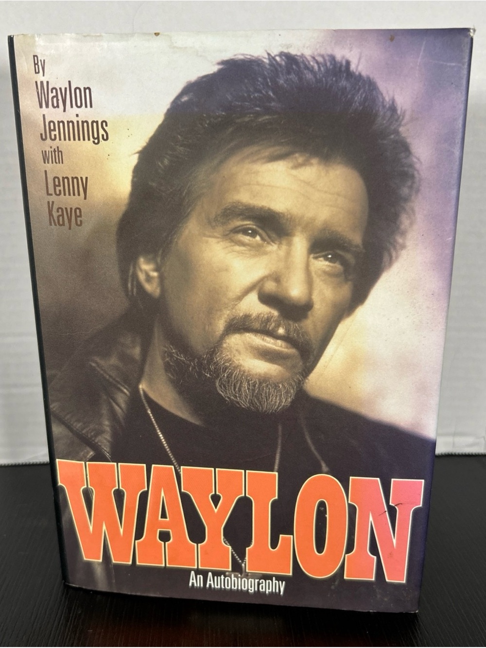 Waylon Jennings book hardcover